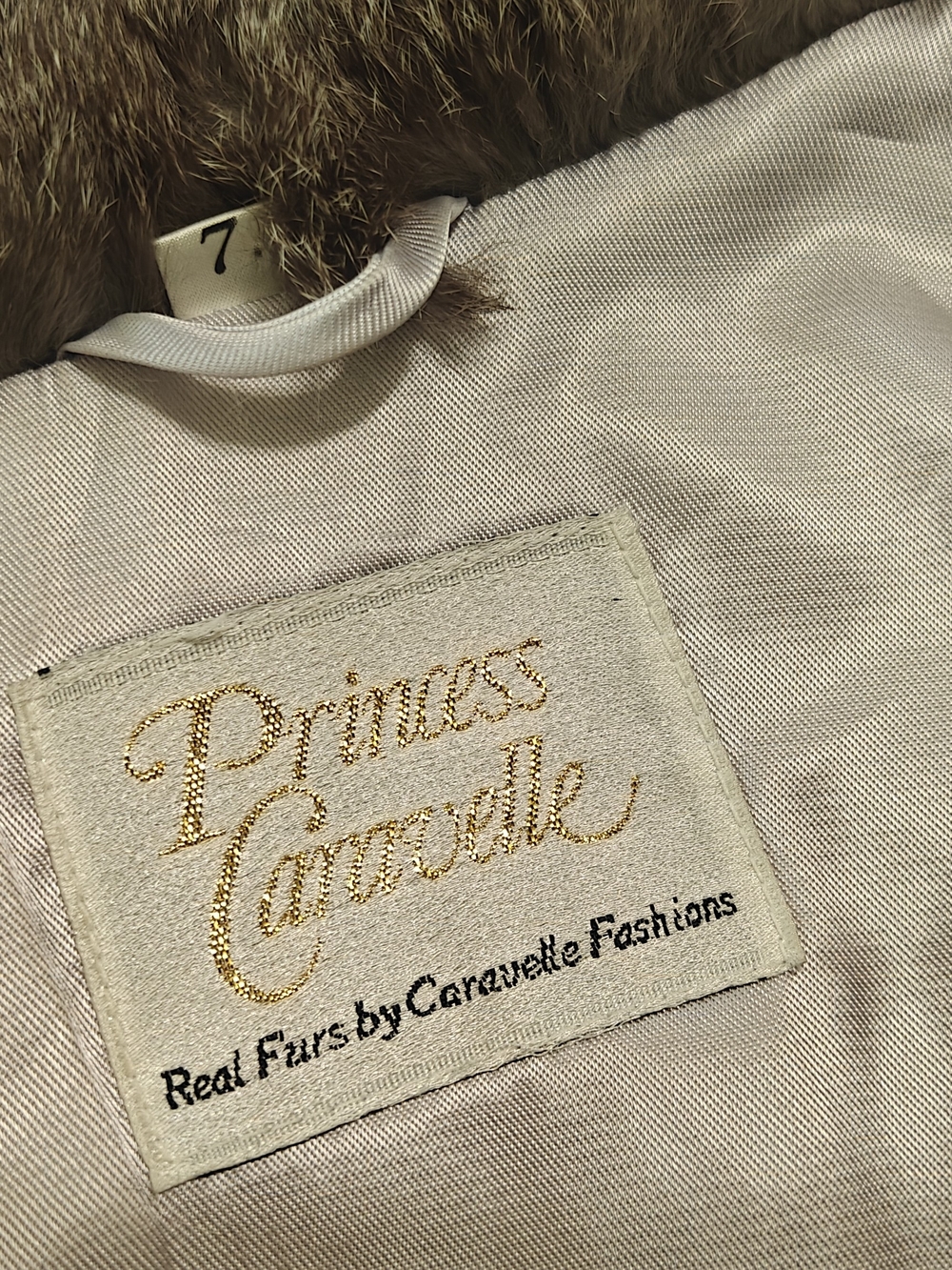 Vintage Rabbit Fur Cropped Jacket - Picture 5 of 10